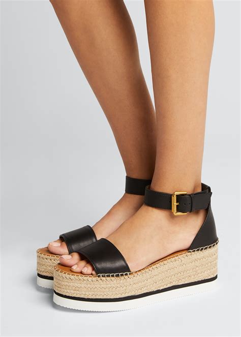 see by chloe glyn platform espadrilles|See by Chloé Women's Glyn Espadrille Platform Sandals.